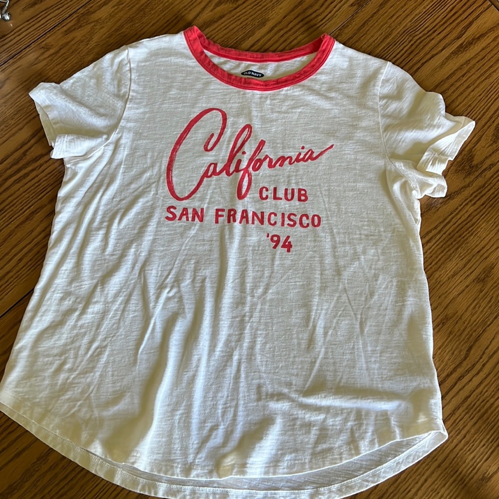 Old Navy California T-shirt, girls, size large